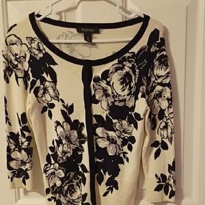 White House Black Market Snapdown Sweater